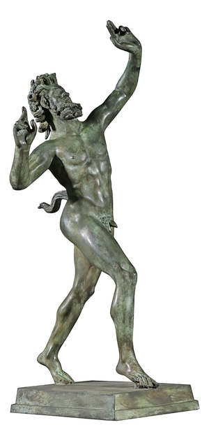 Dancing Faun, 21st Century, Bronze
