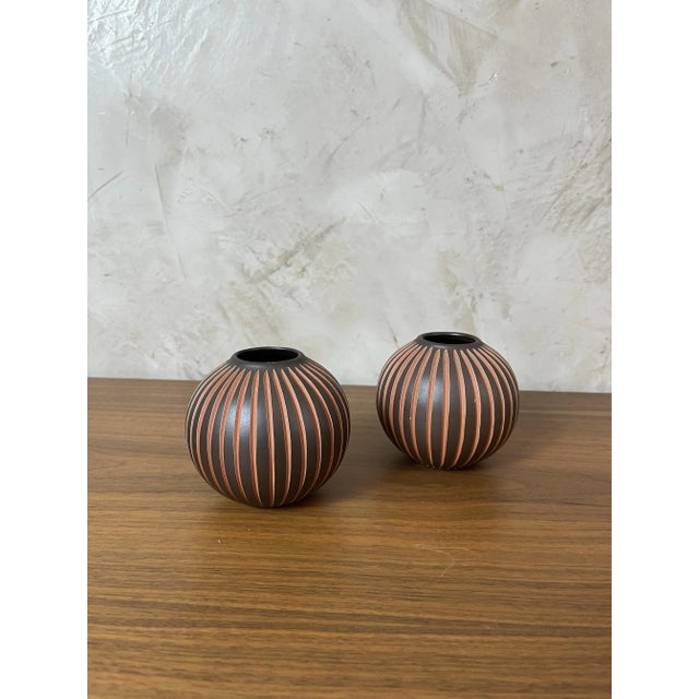 Kerbschnitt Vases from Worms, 1960s, Set of 2 For Sale - Image 15 of 18