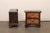 Early 20th Century Venetian Pair Petite Marquetry Side Chests For Sale - Image 9 of 13