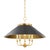 Traditional Hudson Valley Lighting Mark D. Sikes Clivedon 5-Light Chandelier, Aged Brass/Distressed Brass For Sale - Image 3 of 3