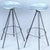 Jamaica Stools in Aluminium and Chrome by Pepe Coates for Amat, Set of 2 For Sale - Image 11 of 11