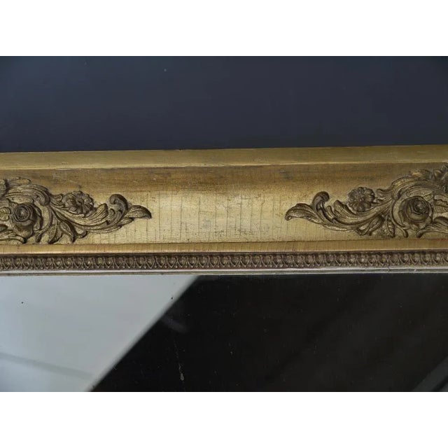 Antique Gilt Decorative Mirror, 1880s For Sale - Image 4 of 13
