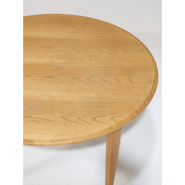 Model 62 Extendable Dining Table in Oak by Henning Kjaernulf for Sorø, Denmark, 1960s For Sale - Image 12 of 18