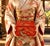 Japanese Japanese Antique Red Lacquered Snack Keepsake Box Hand Painted 2-Tier For Sale - Image 3 of 17