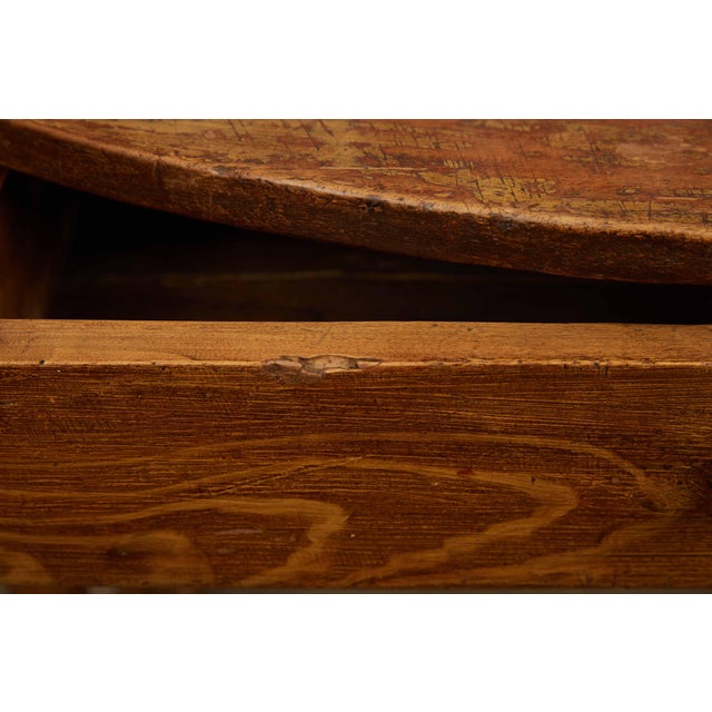 French Demilune Table 19th Century For Sale - Image 12 of 12