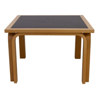 Danish Oak and Black Botium Lounge Table from Magnus Olesen, 1970s For Sale