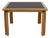 Danish Oak and Black Botium Lounge Table from Magnus Olesen, 1970s For Sale