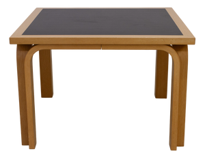 Danish Oak and Black Botium Lounge Table from Magnus Olesen, 1970s