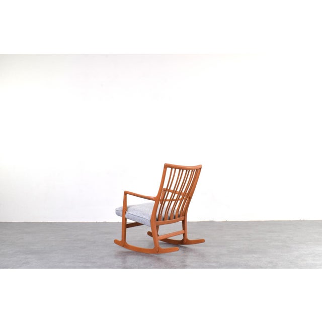 ML33 Rocking Chair by Hans J. Wegner for A/S Mikael Laursen, 1950s For Sale - Image 6 of 18