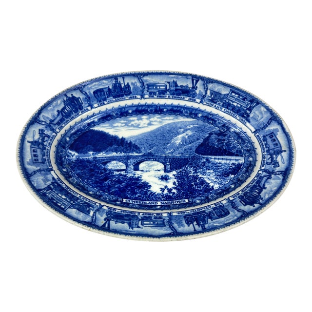 Vintage Baltimore and Ohio Railroad Platter For Sale
