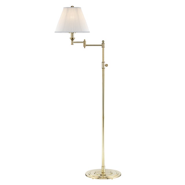 Designed by Mark D. Sikes for Hudson Valley Lighting Width/Diameter: 24.00" Height: 57.00" Backplate/Canopy/Base: 12.00"...
