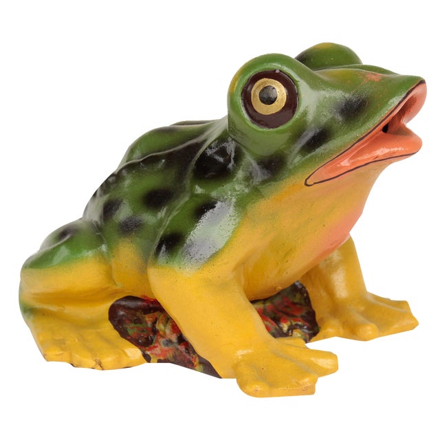 Gargoyle Frog in Clay, 1960s For Sale