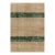 Vintage Zeki Müren Rug, Beige With Green Striped Minimalist Design - Rug & Kilim For Sale