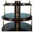 Brown English Regency Brass Mounted Mahogany Three-Tier Dumb Waiter For Sale - Image 8 of 12