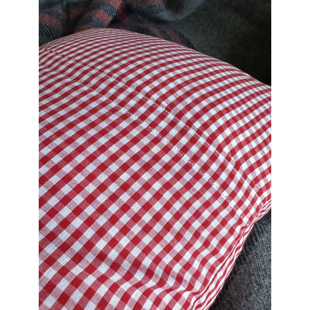 Washington Wenatchee Vintage 1950s Pennant on New Woven Throw Pillow For Sale - Image 4 of 4