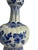 1950s Vintage Hand-Painted Delft Blue Floral Vase from Royal Delft, 1956 For Sale - Image 5 of 8