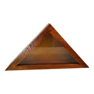 Veteran Funeral Flag Display Case For Sale