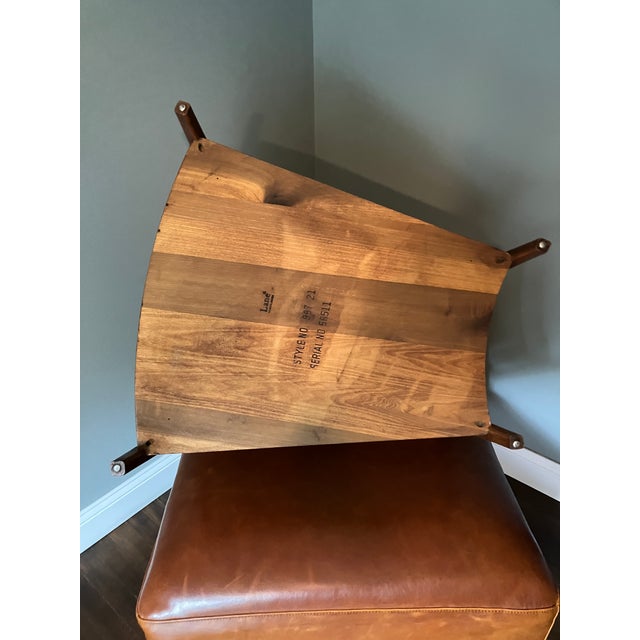 Mid-Century Modern Vintage Lane Rhythm Wedge Table For Sale - Image 3 of 6