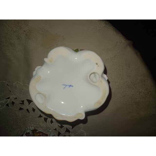 Antique Bros. Voigt & Alfred Voigt, Sitzendorf Figural Compote / Candy Dish For Sale In Houston - Image 6 of 6