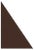 Chocolate Triangle Plain Rug from Marqqa For Sale