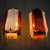 Scandinavian Pendant Lamps in Glass and Brass by Wiktor Berndt for Flygsfors, Sweden, 1960s, Set of 2 For Sale - Image 4 of 13