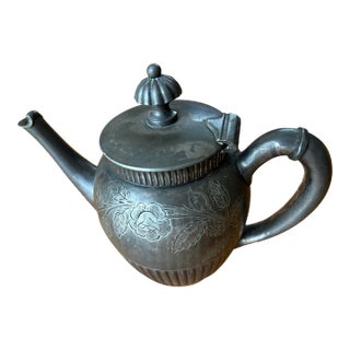Antique 19th Century Meriden Britannia Co. Quadruple Silver Teapot - No. 868 For Sale