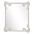 Fleur Home Carnival St. Roch Rectangle Mirror in Useful Gray, 24x36 For Sale