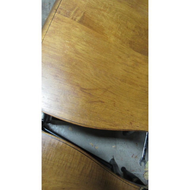 1980s Set Hitchcock Floral Chairs Dining Kitchen Farmhouse For Sale - Image 13 of 13