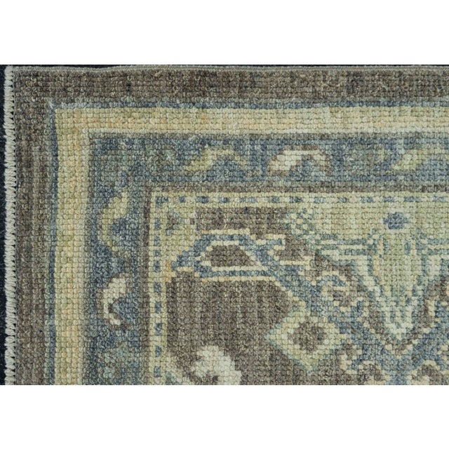 Early 21st Century Turkish Oushak Rug 2'8" x 5'4" #19457 For Sale - Image 5 of 8