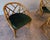 Mid-Century Hollywood Regency Rattan Dining Set With Brass Casters, Attributed to Ficks Reed For Sale - Image 11 of 15