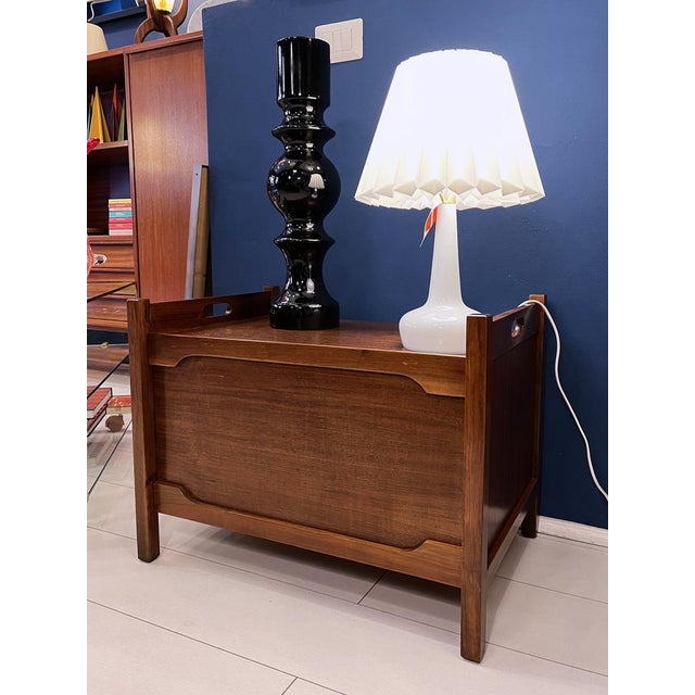 Mid-Century Modern Bedside Tables from Saporiti Italia, 1960s, Set of 2 For Sale - Image 3 of 7