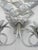 Vintage Florida Regency White Lacquered Palm Tree & Monkey Candle Wall Sconce For Sale - Image 11 of 11