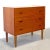 1950s Danish Teak Chest of 3 Drawers / Low Dresser For Sale - Image 5 of 12