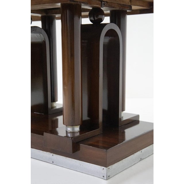 Art Deco Italian Table from Gaetano and Osvaldo Borsani, 1940s For Sale - Image 13 of 18