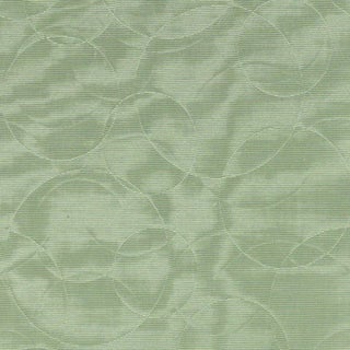 Sample - Schumacher Effervescence Fabric in Aqua For Sale