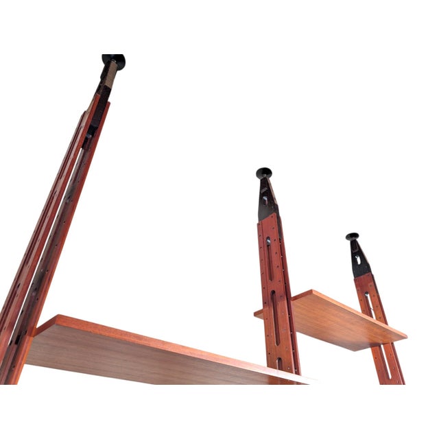 Italian Swedish Wall Unit attributed to Franco Albini, 1960s For Sale - Image 11 of 14
