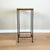 Industrial Steel and Wood Side Table, Spain, 1990s For Sale - Image 4 of 9
