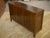 Wood Vintage Art Deco Oak Side Table, 1940s For Sale - Image 7 of 10