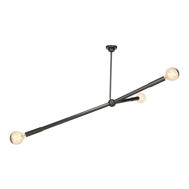 Regina Andrew Talon Steel Chandelier, Oil Rubbed Bronze For Sale