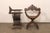 Spanish Mid 20th Century Spanish Carved-Walnut Savonarola Chairs For Sale - Image 3 of 11