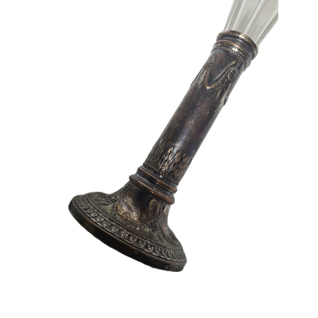 Art Nouveau French Flute Vase, 1900s For Sale - Image 14 of 18