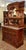 19th Century Griffin Eastlake Burl Walnut Marble Top Buffet Sideboard For Sale - Image 4 of 11