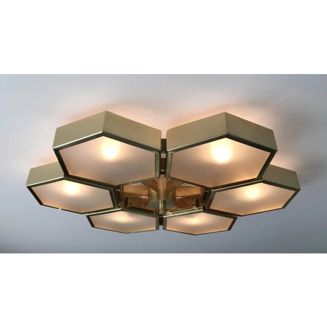 21st Century Esagoni Flush Mount by Fabio Ltd For Sale - Image 10 of 12
