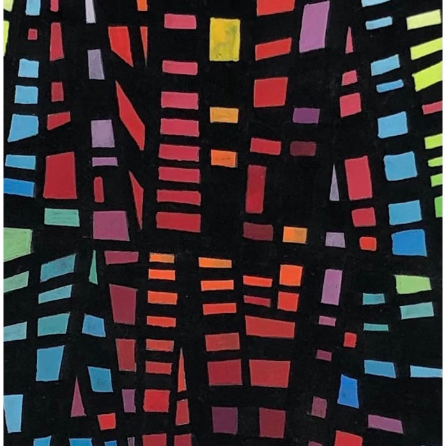 Xavier Albert Fiala, Mosaïque, 1946, Gouache on Paper For Sale - Image 6 of 8