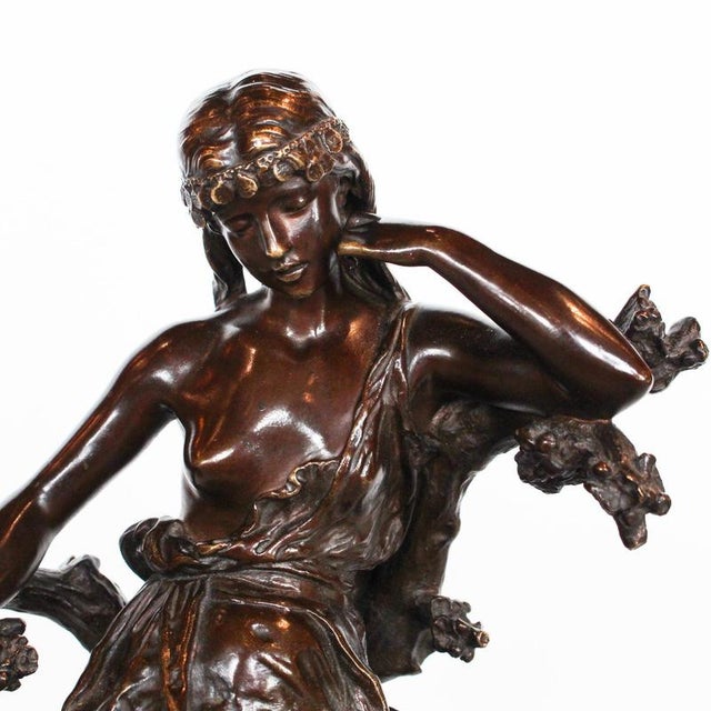 Metal Hippolyte François Moreau, Captive, 1890, Bronze For Sale - Image 7 of 13