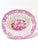Vintage Pink Chinoiserie Reticulated Porcelain Centerpiece Bowl / Decorative Fruit Bowl For Sale - Image 4 of 10