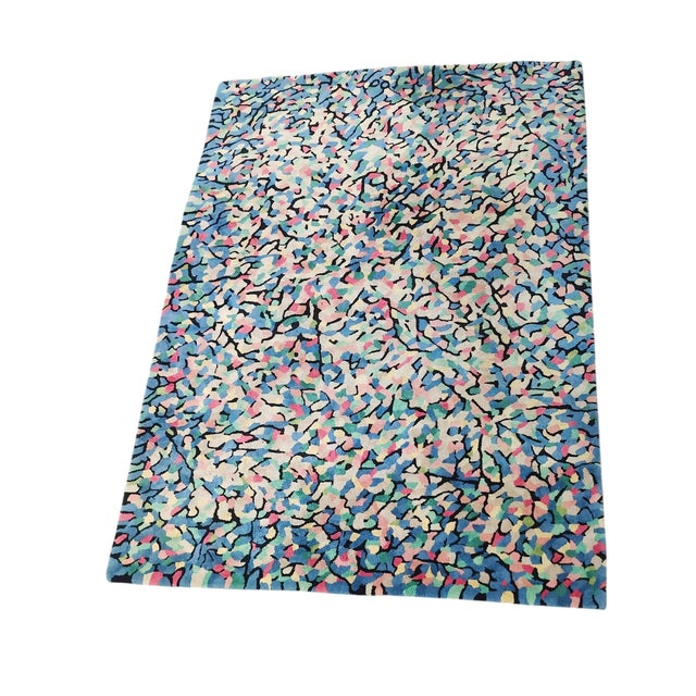 Driade Wool Rug by Linde Brukhardt for Driade, Italy, 2014 For Sale - Image 4 of 18