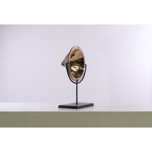 Contemporary Bronze and Steel Portal Mirror by Splady Art Studios For Sale - Image 3 of 6