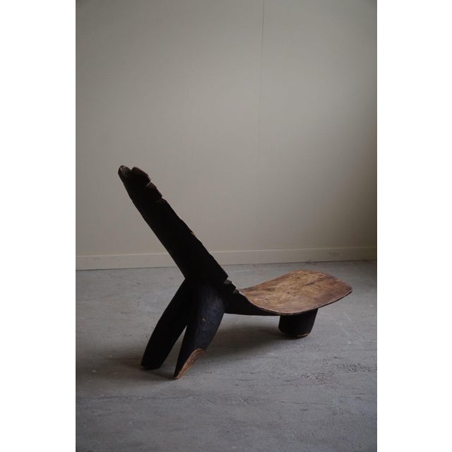 West African Tribal Lobi Chair, Burkina Faso, 1940s For Sale - Image 10 of 17