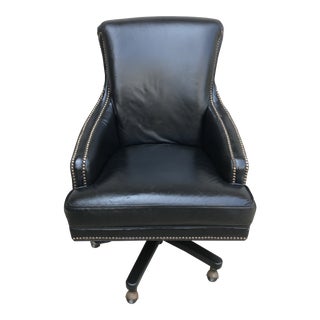 Leather Executive Office Desk Chair For Sale